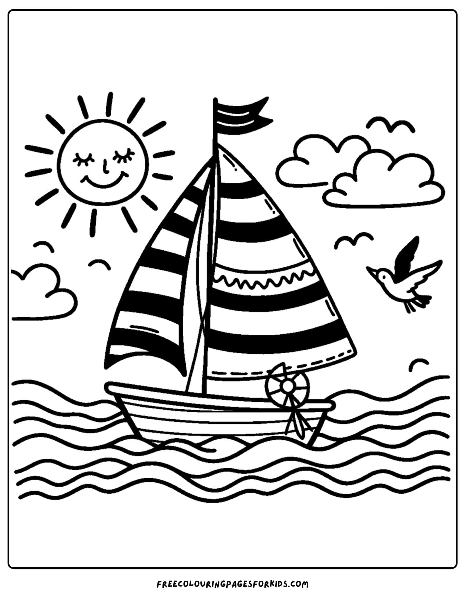 a sailboat on the water