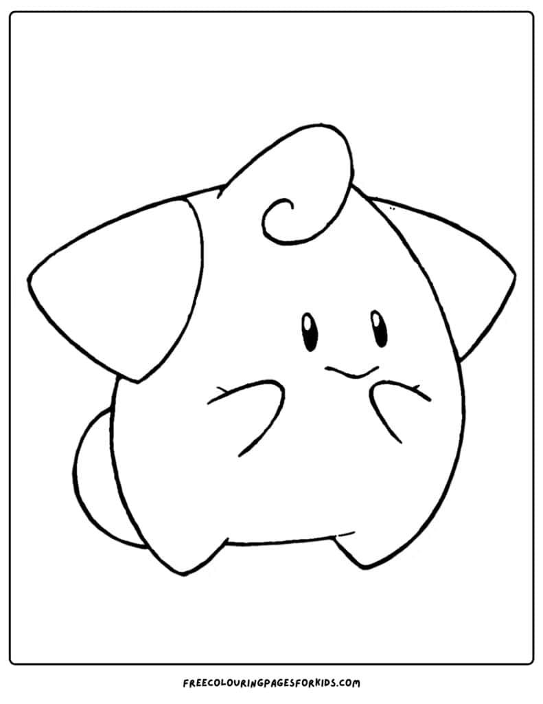 Johto Region Pokemon Coloring Pages