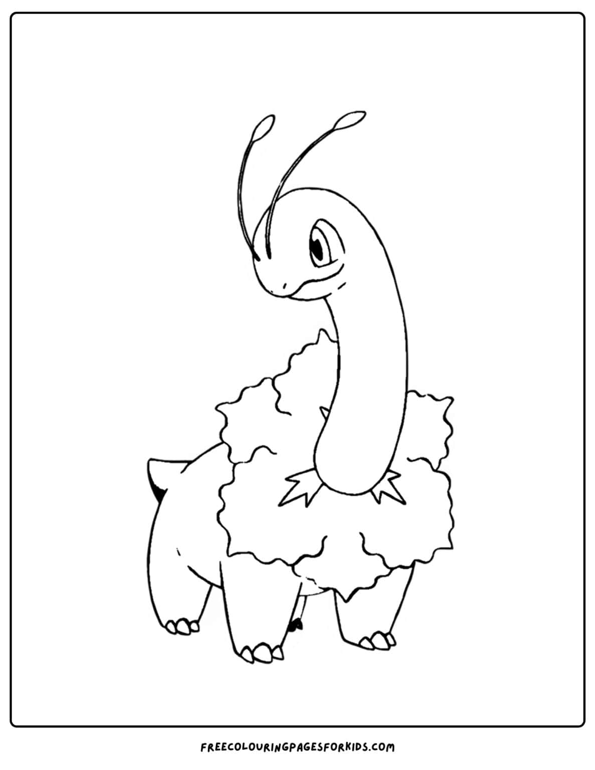 Johto Region Pokemon Coloring Pages