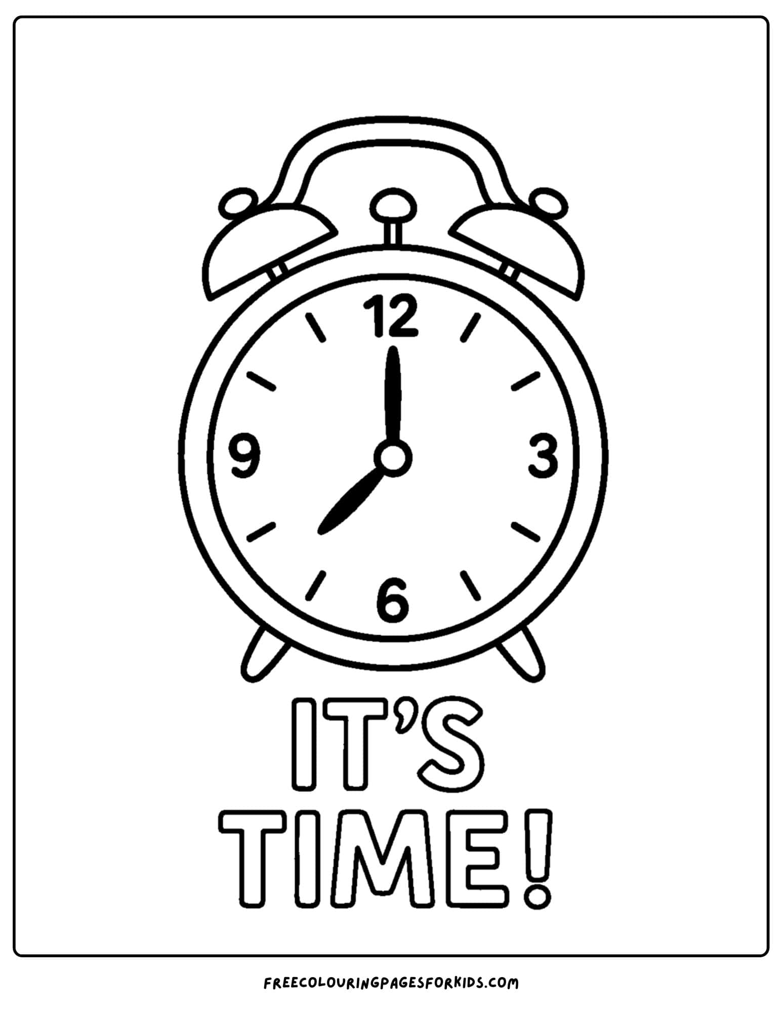last day of school clock