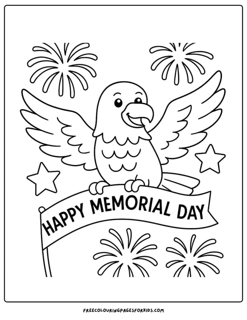 32 Memorial Day Coloring Pages