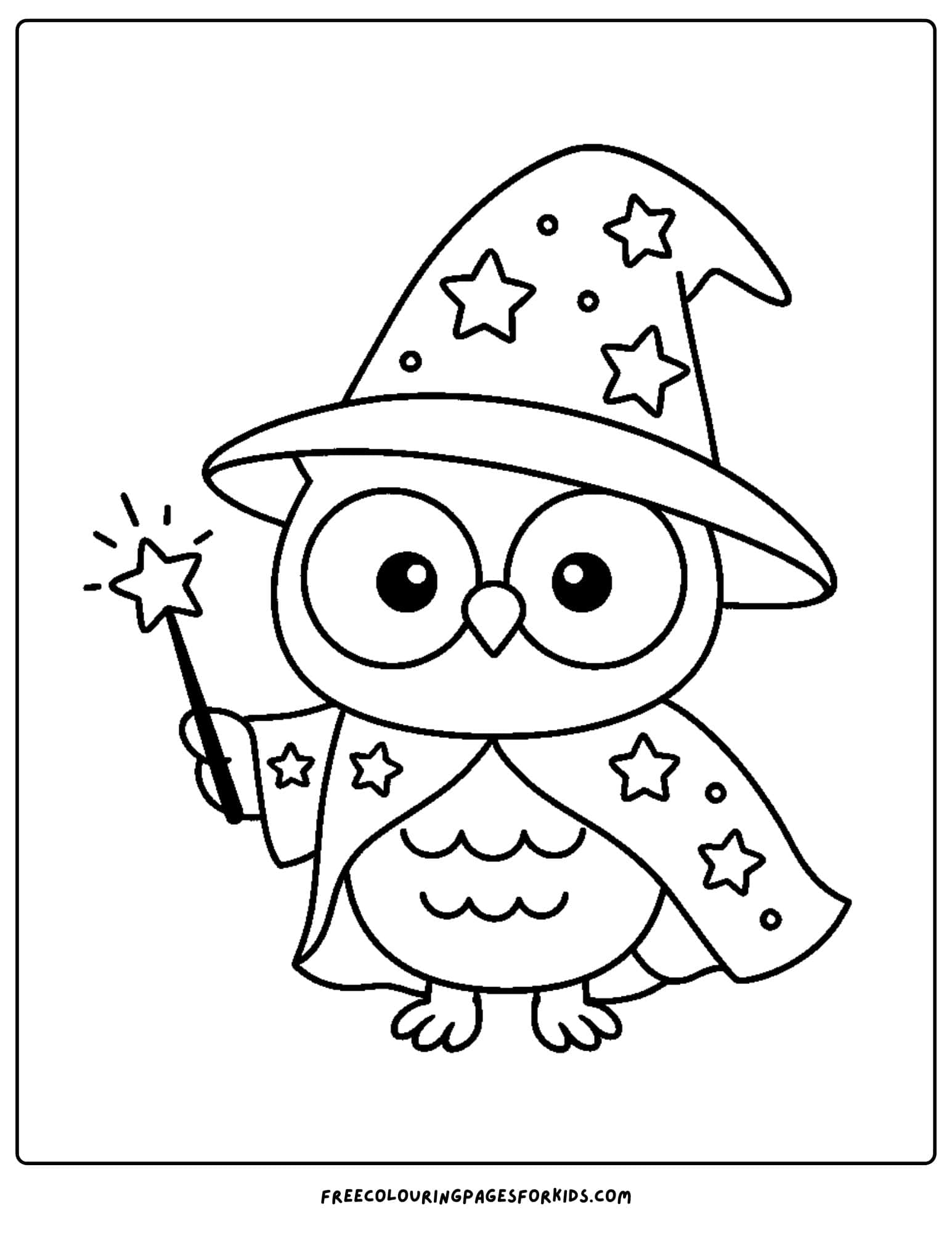a magician owl