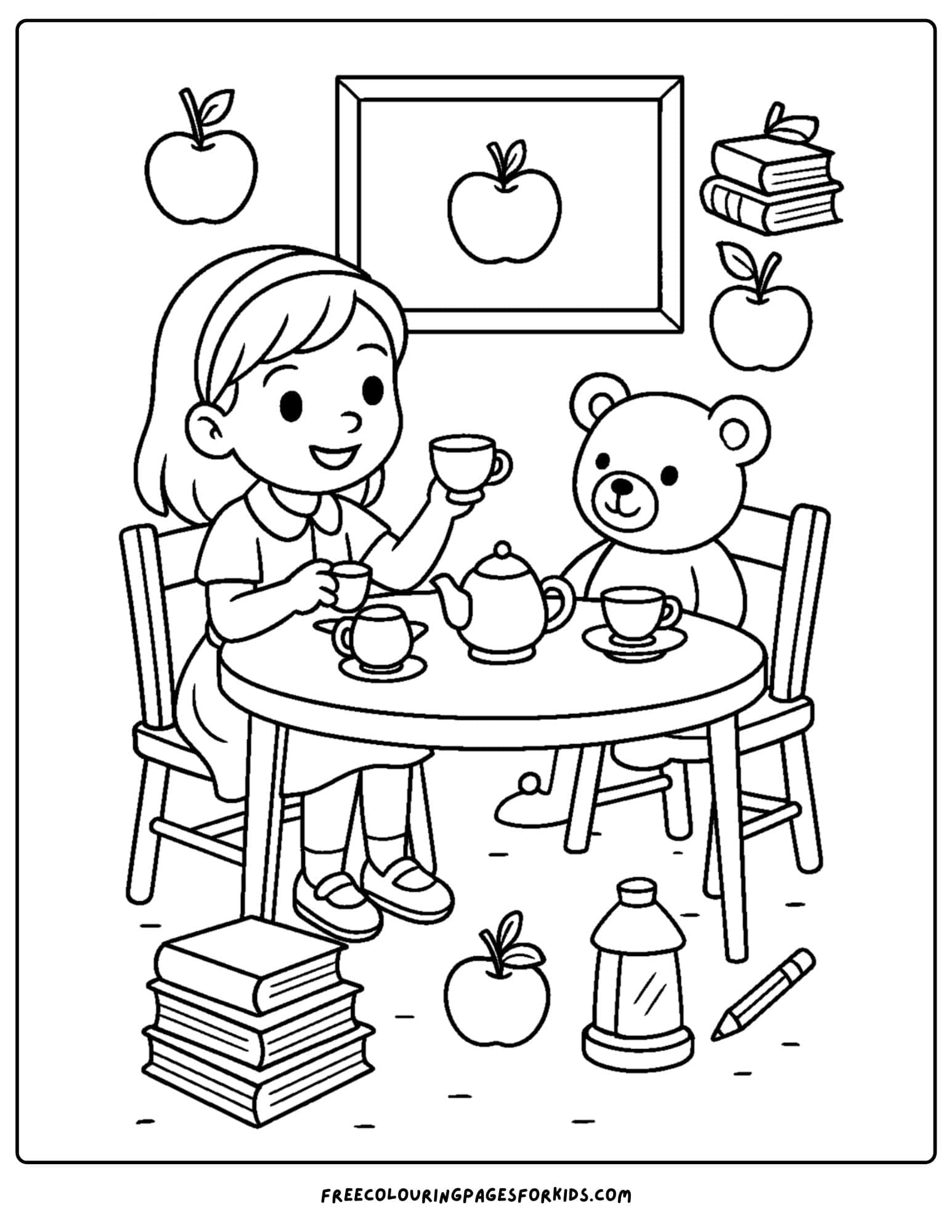 back to school tea party