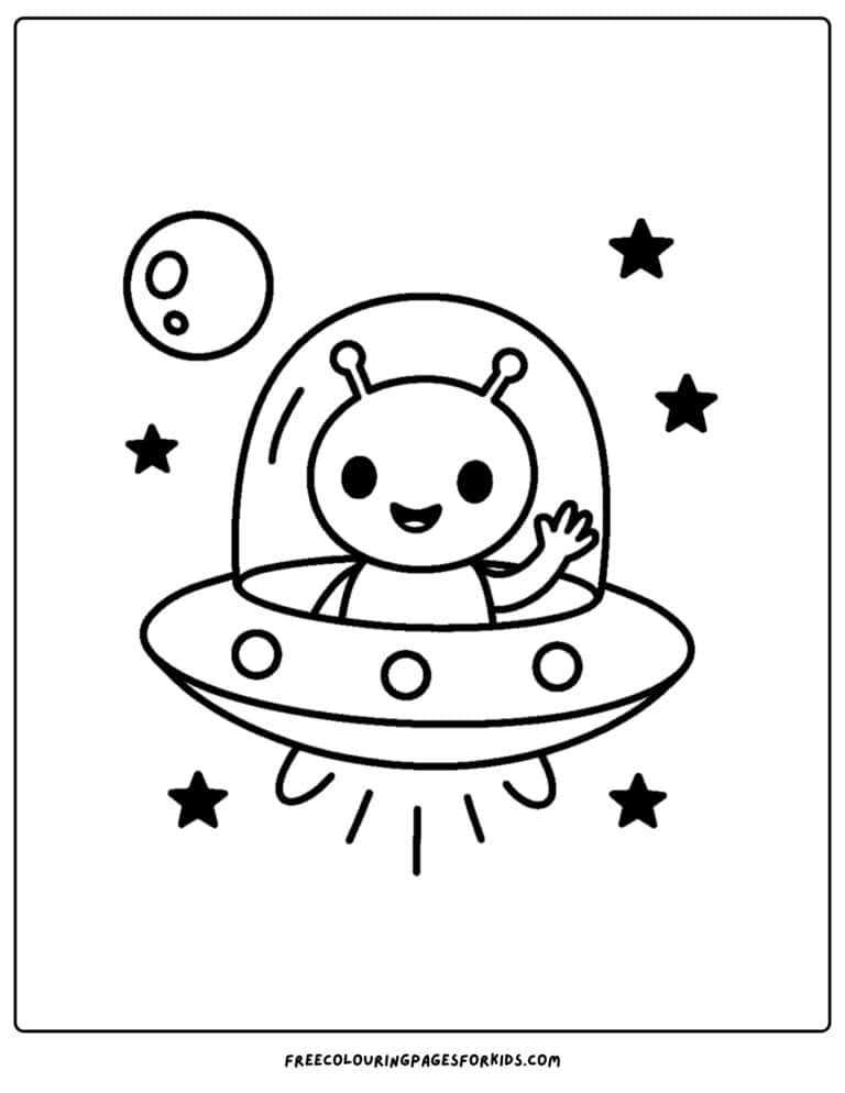35 Easy Coloring Pages