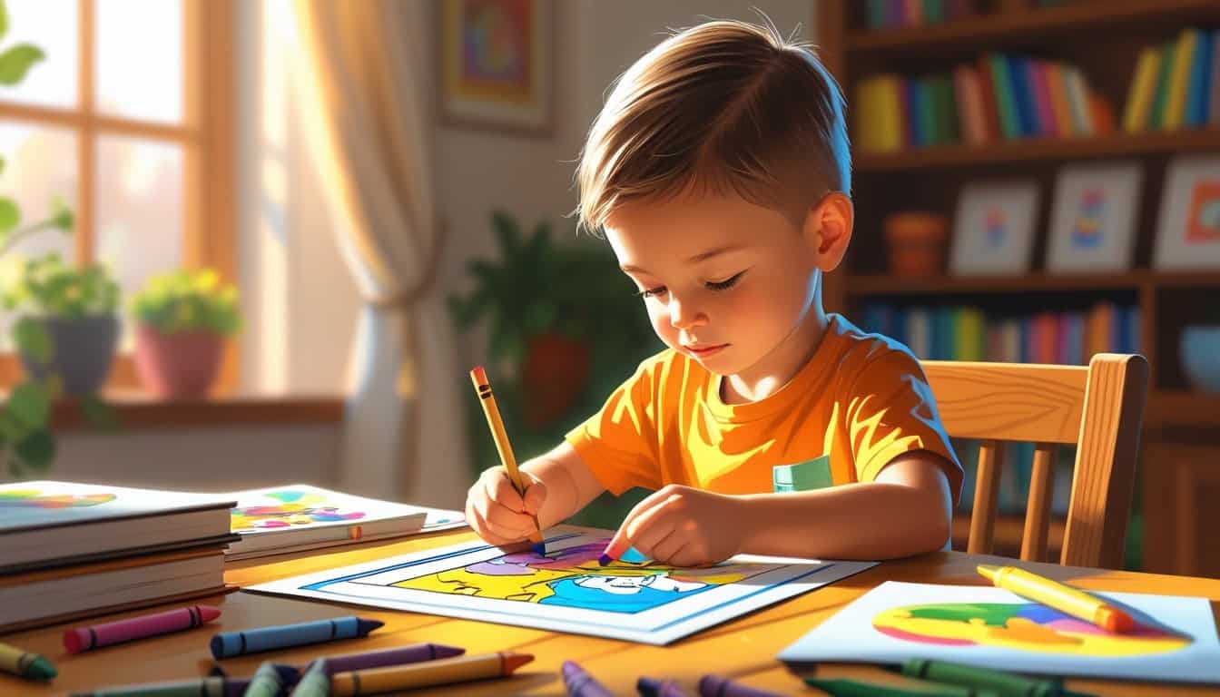 easy coloring pages