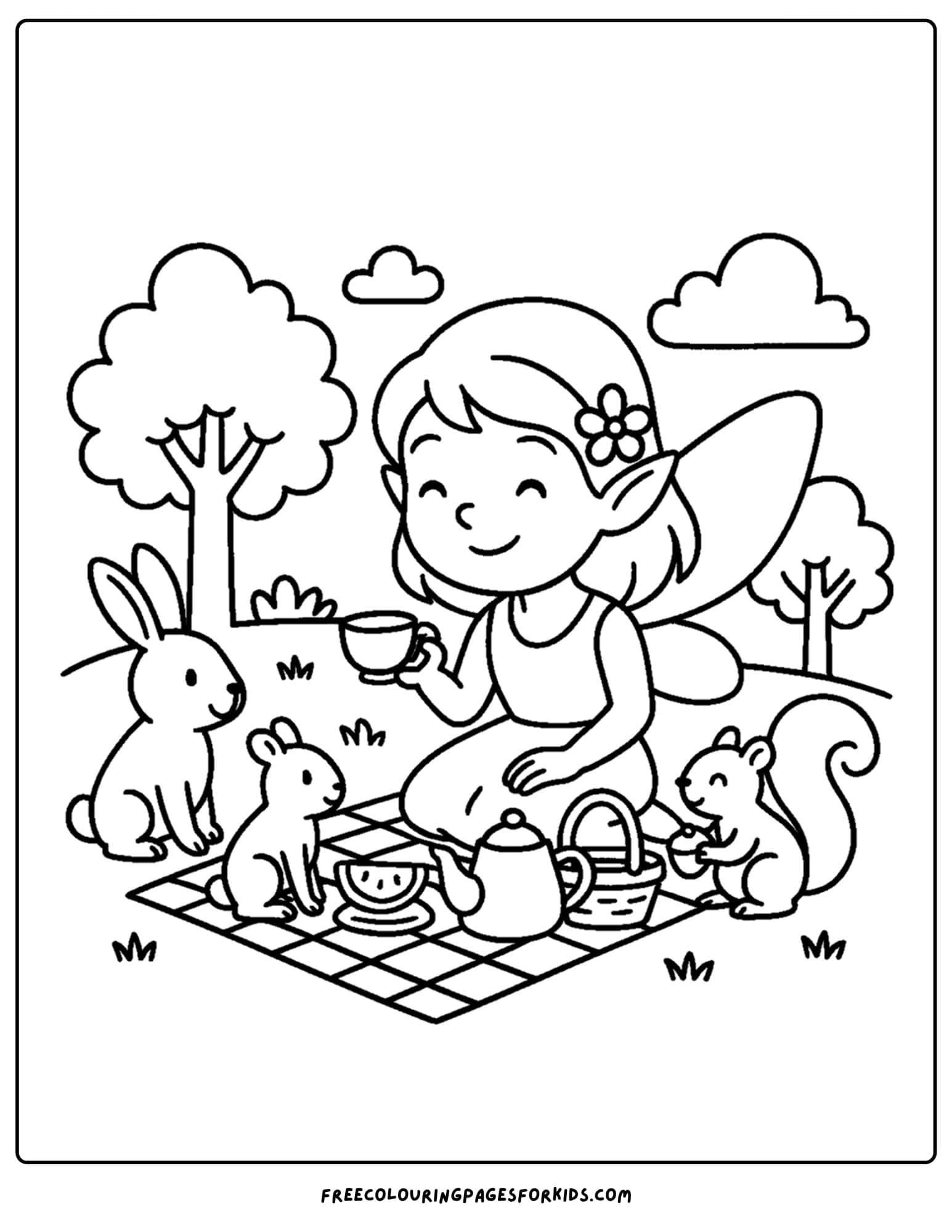 a fairy picnic