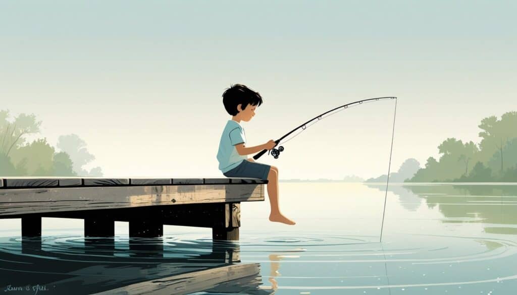 fishing coloring pages
