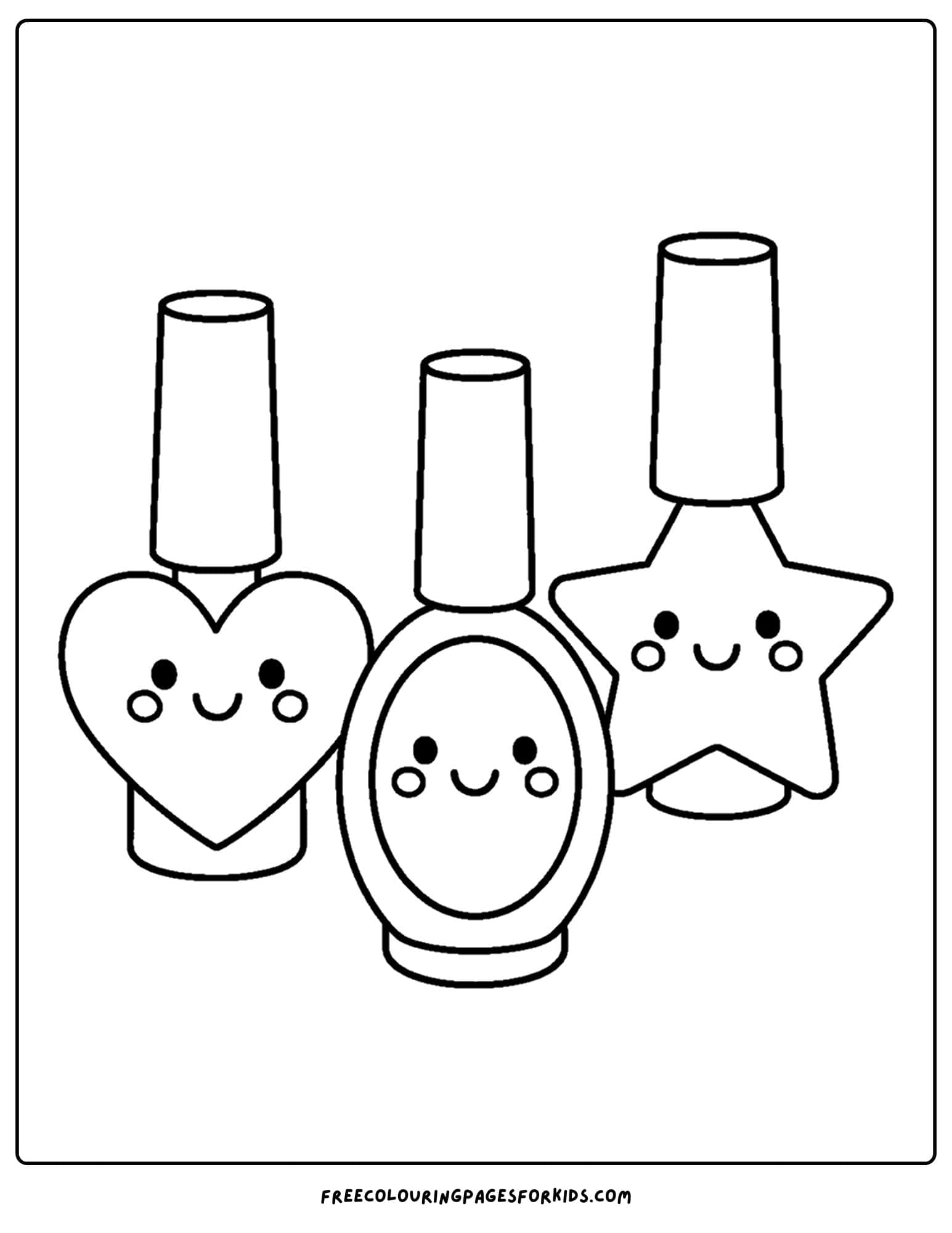 nail polish bottles