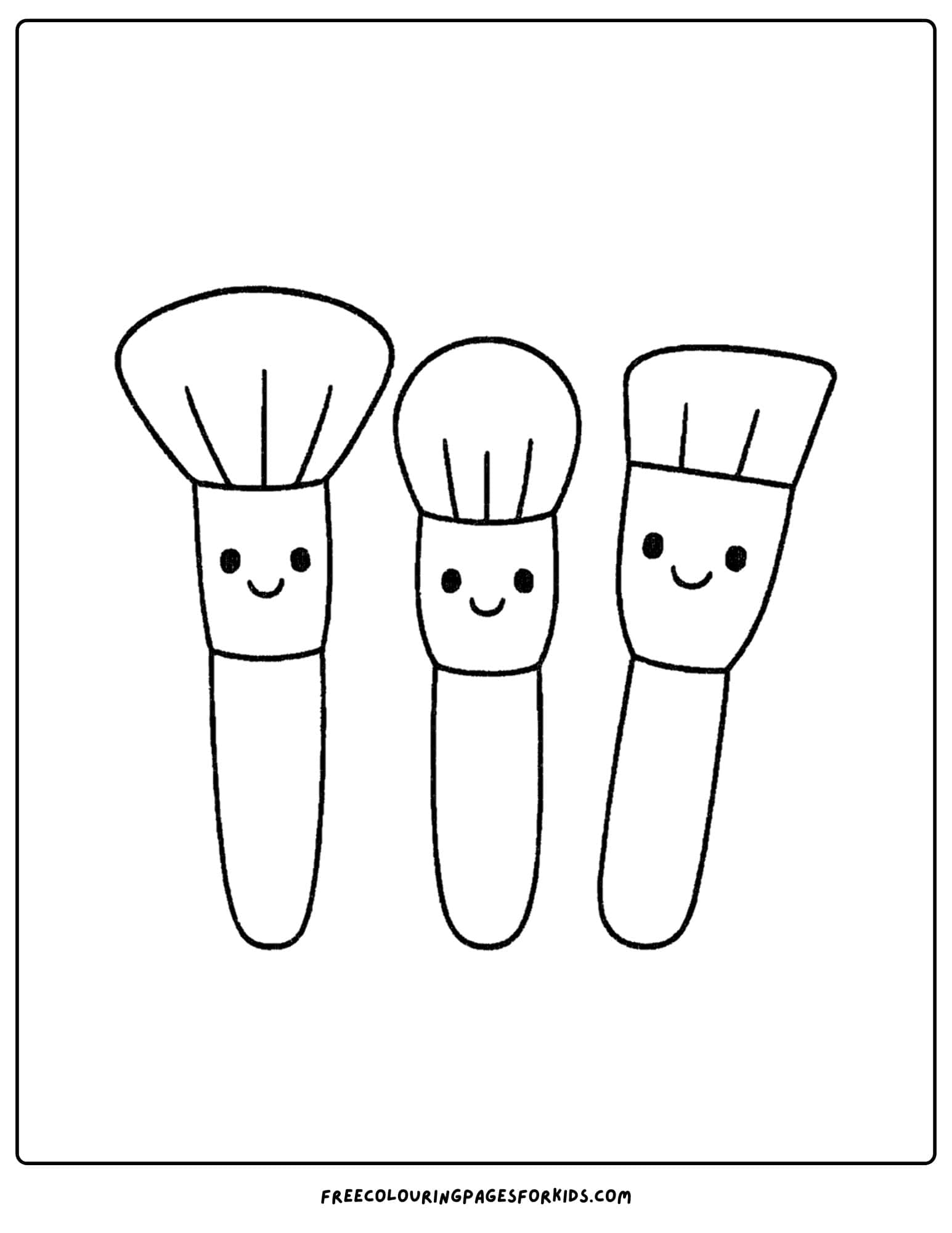 makeup brushes