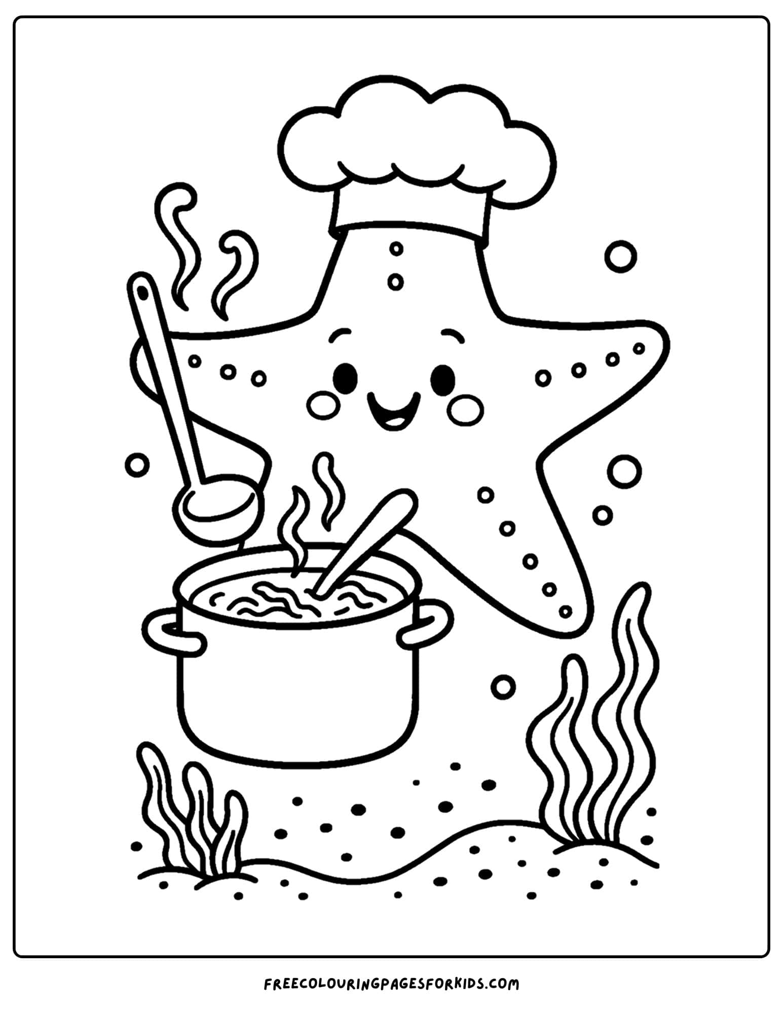 a starfish chef