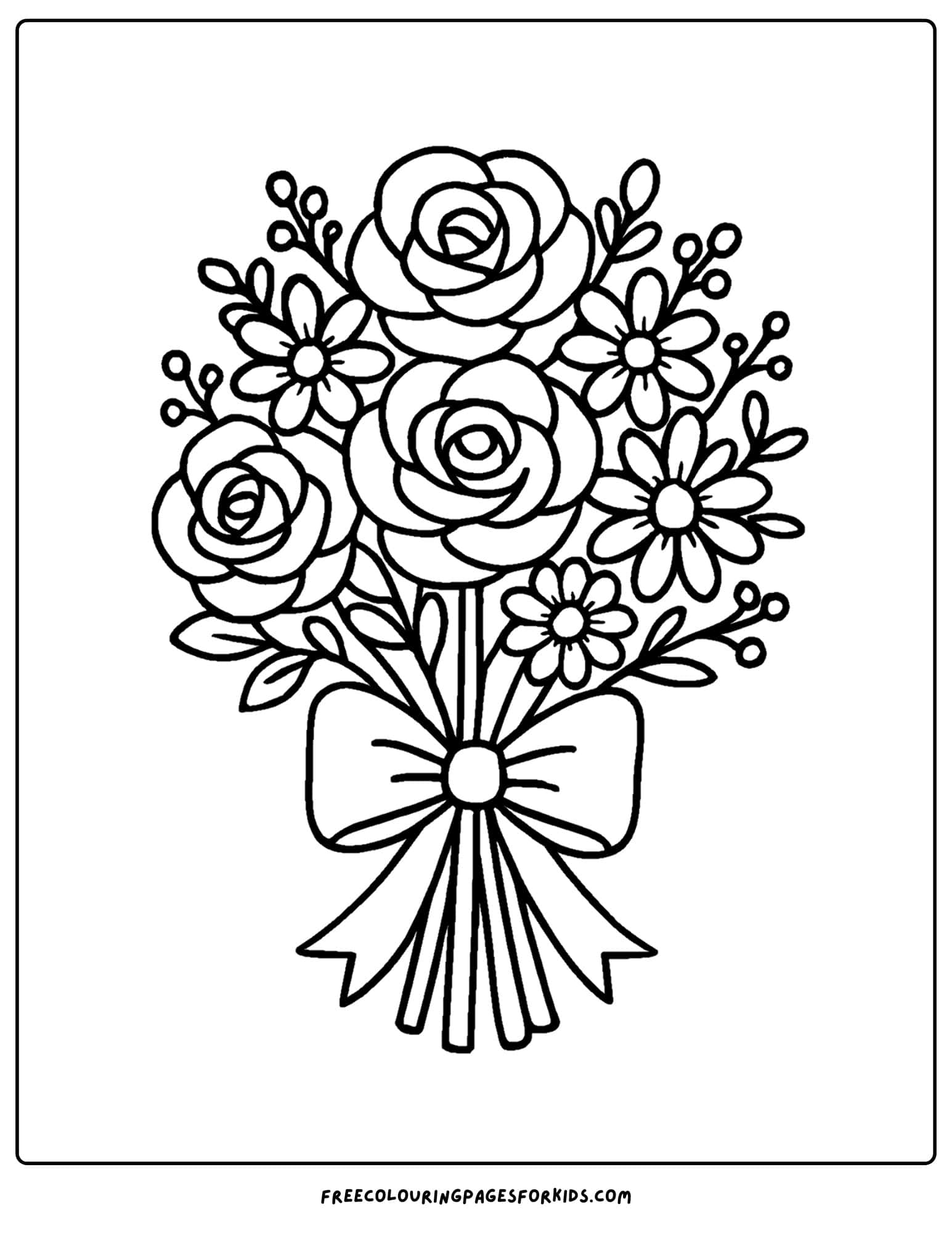 a wedding bouquet