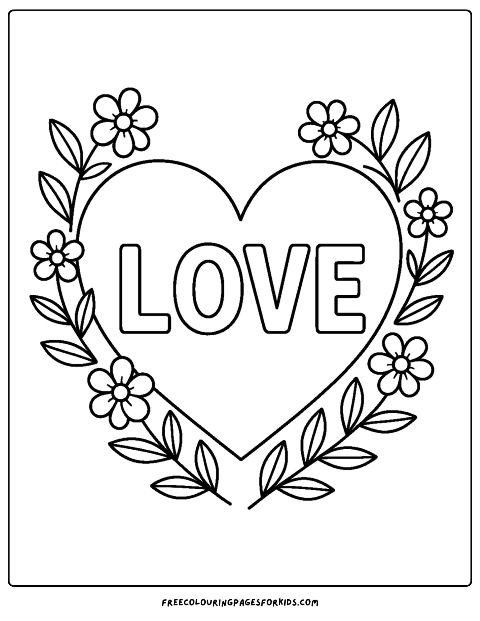 a wedding heart with the word love on it