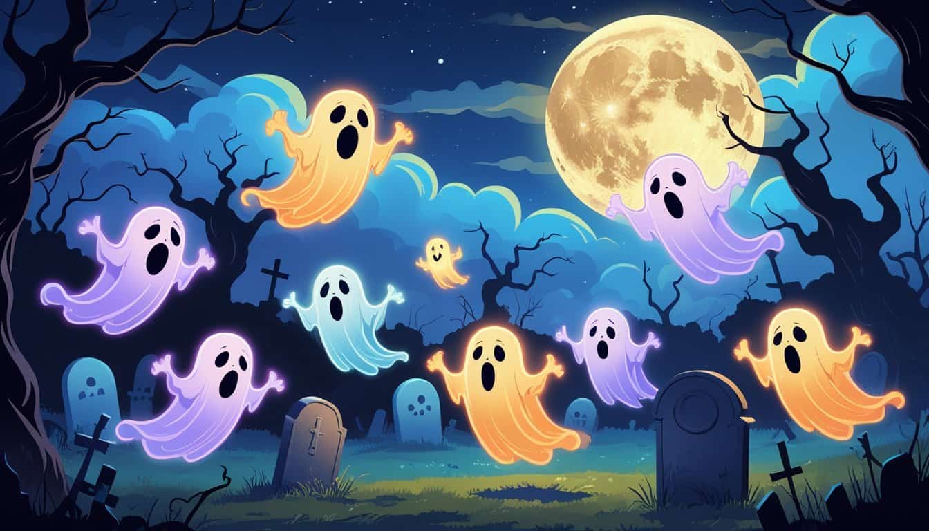 ghost coloring pages