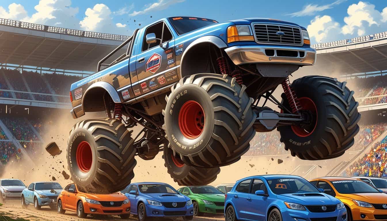monster truck coloring pages