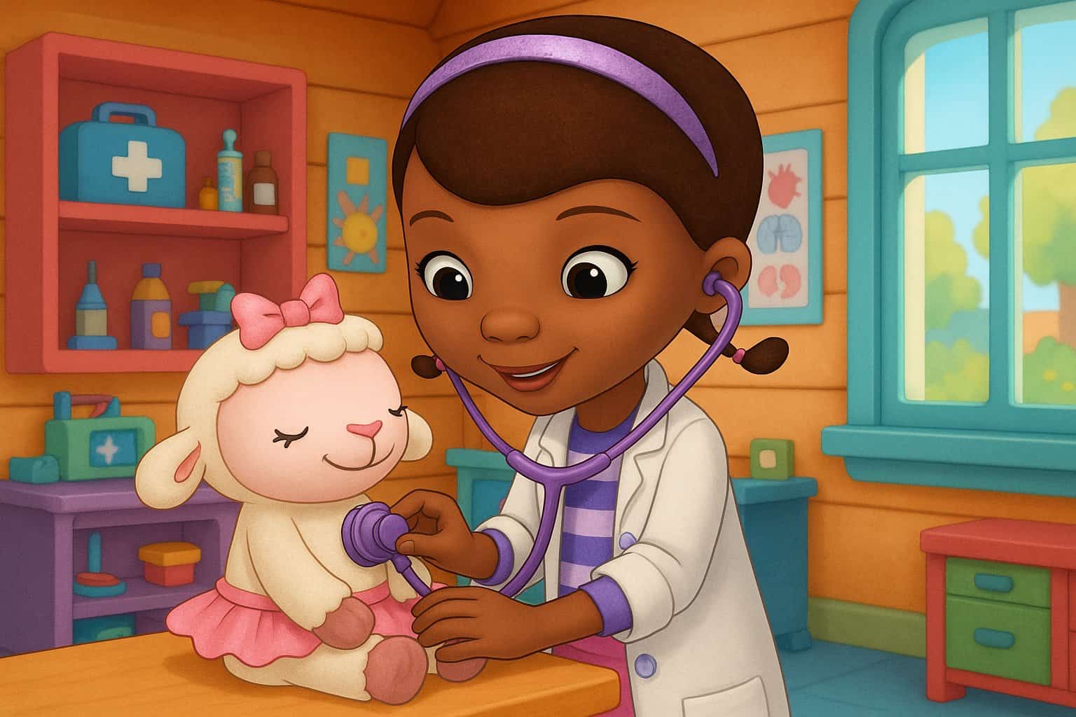 doc mcstuffins coloring pages for kids