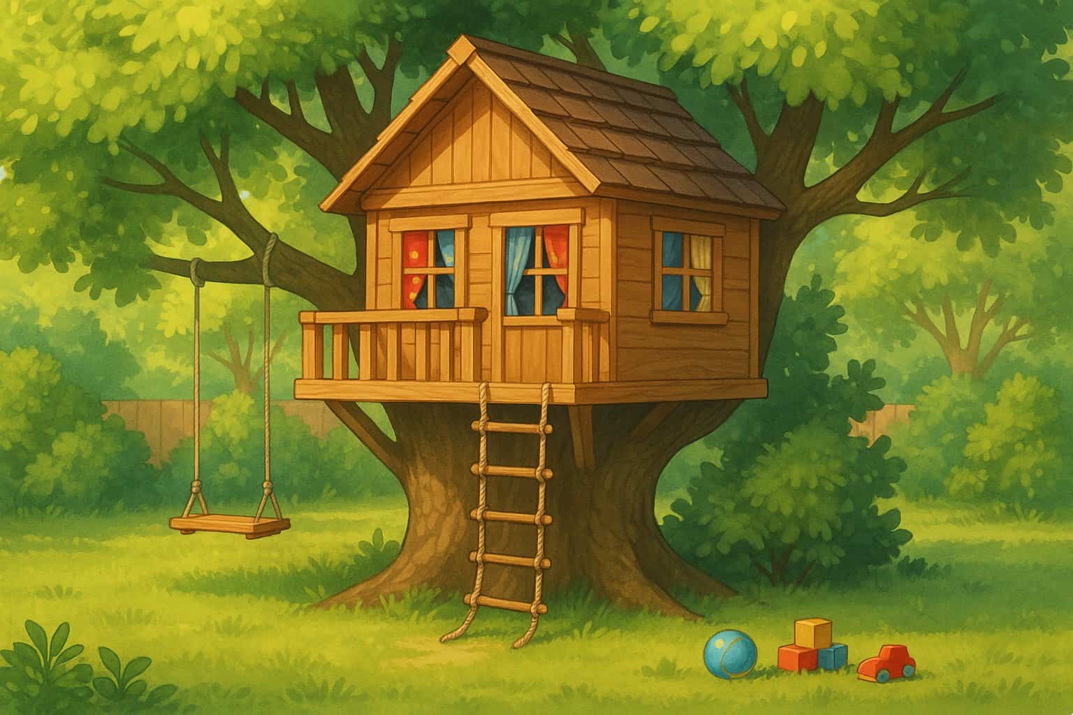 tree house coloring pages for kids