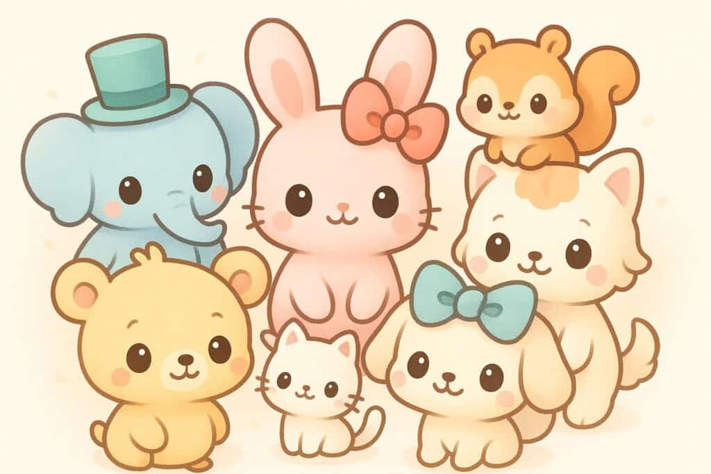 kawaii coloring pages