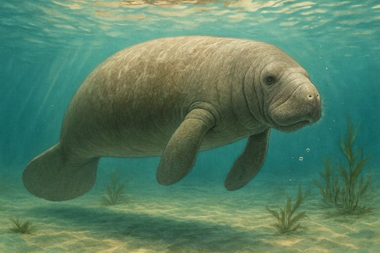 manatee coloring pages