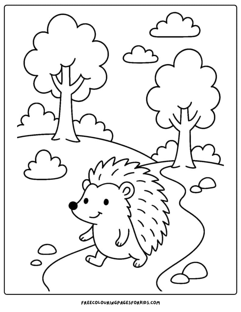 Nature Coloring Pages