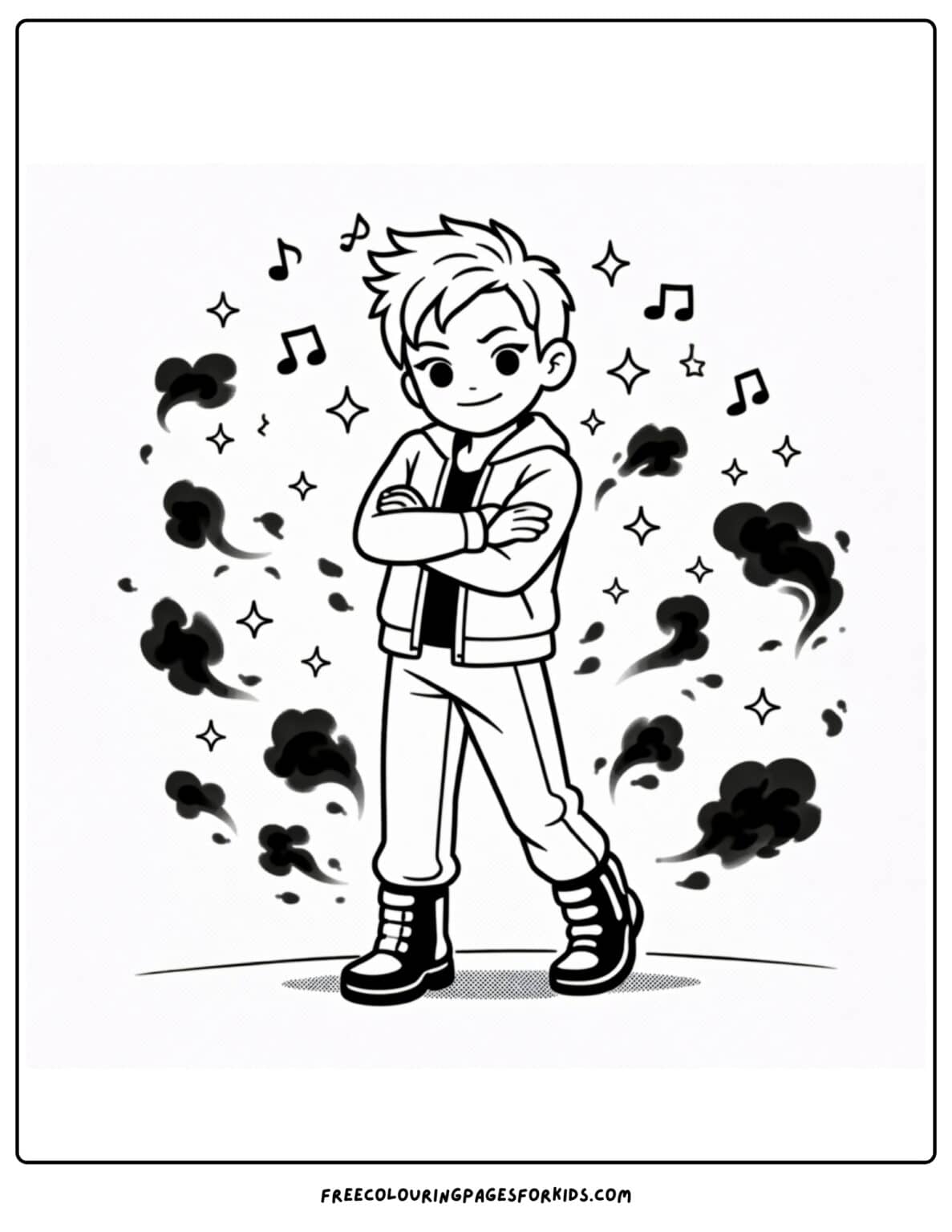 KPop Demon Hunters Coloring Pages
