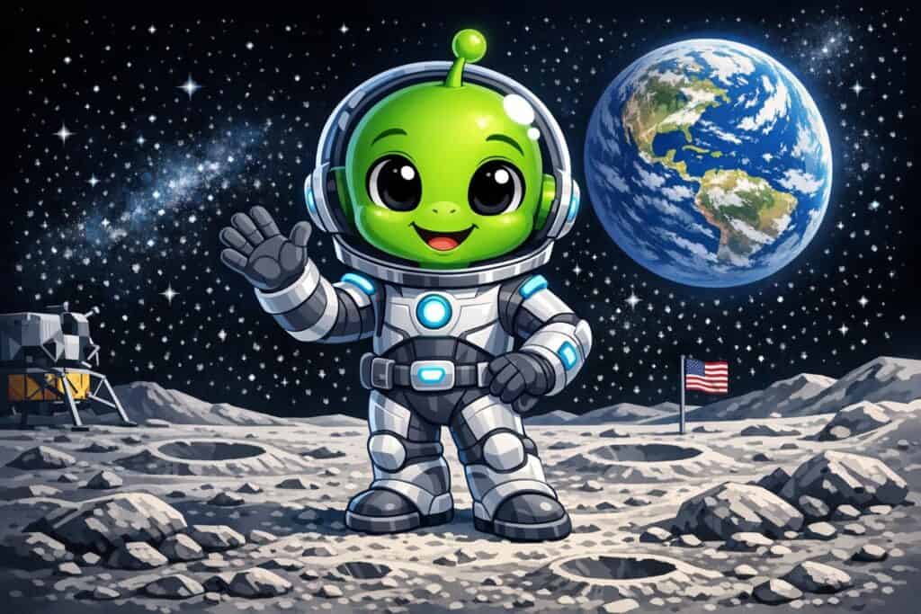 alien coloring pages
