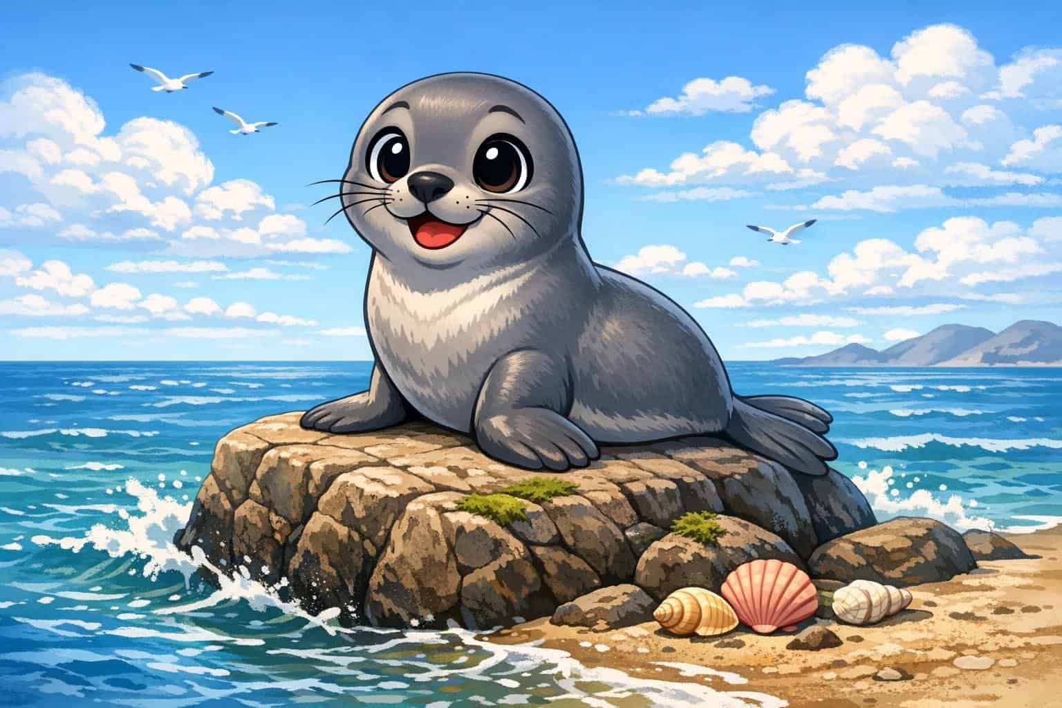 seal coloring pages