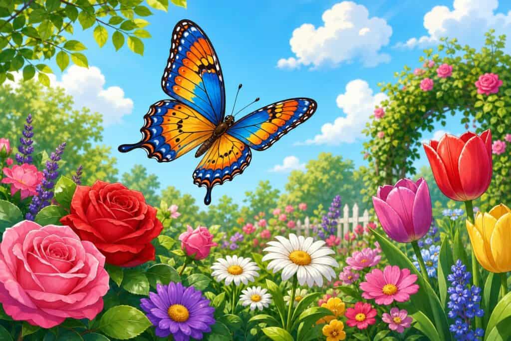 butterfly coloring pages