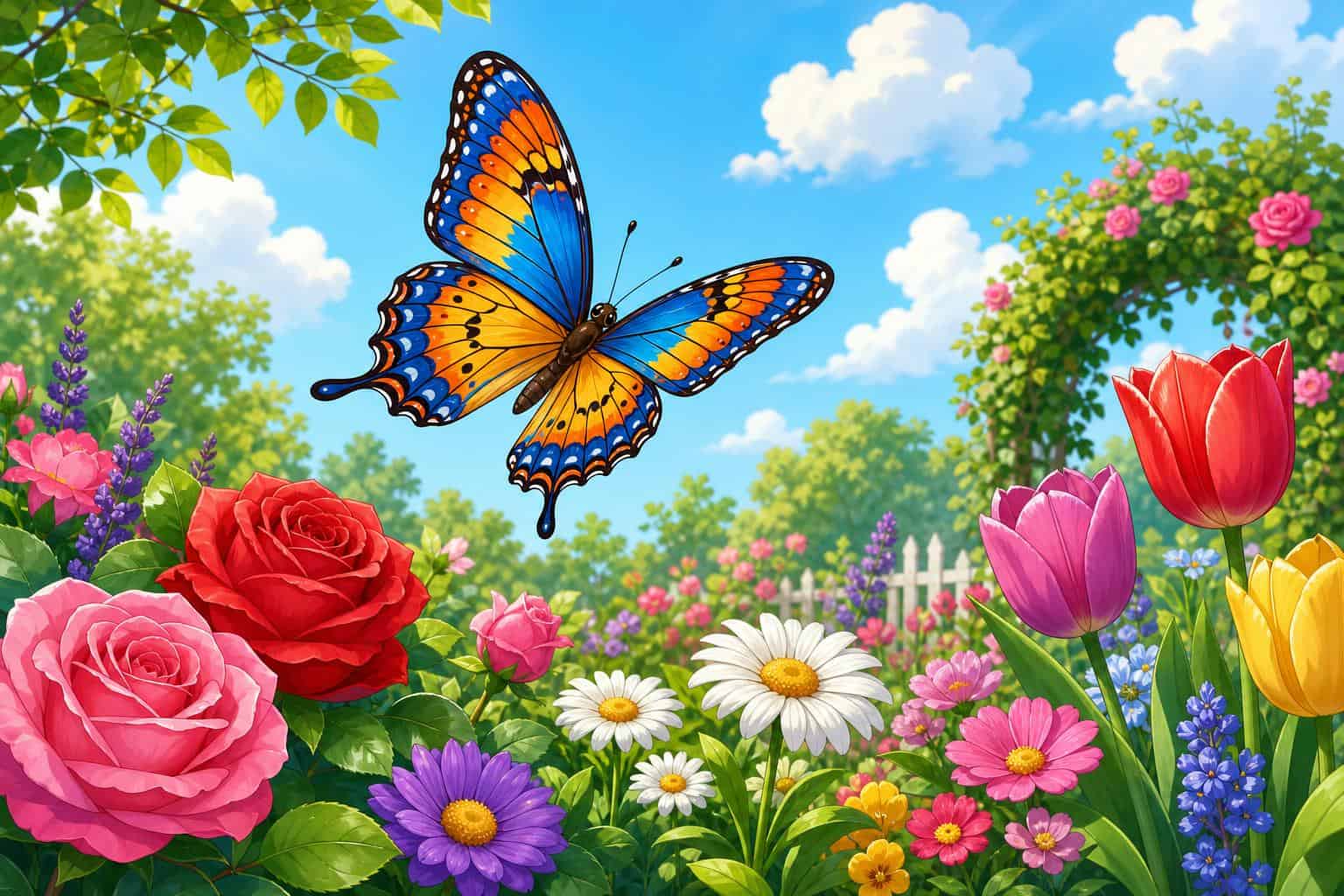 butterfly coloring pages