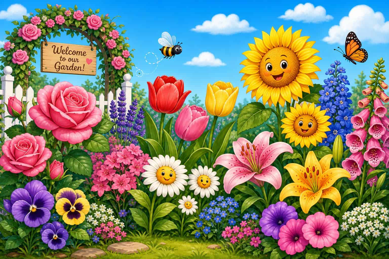 flower coloring pages