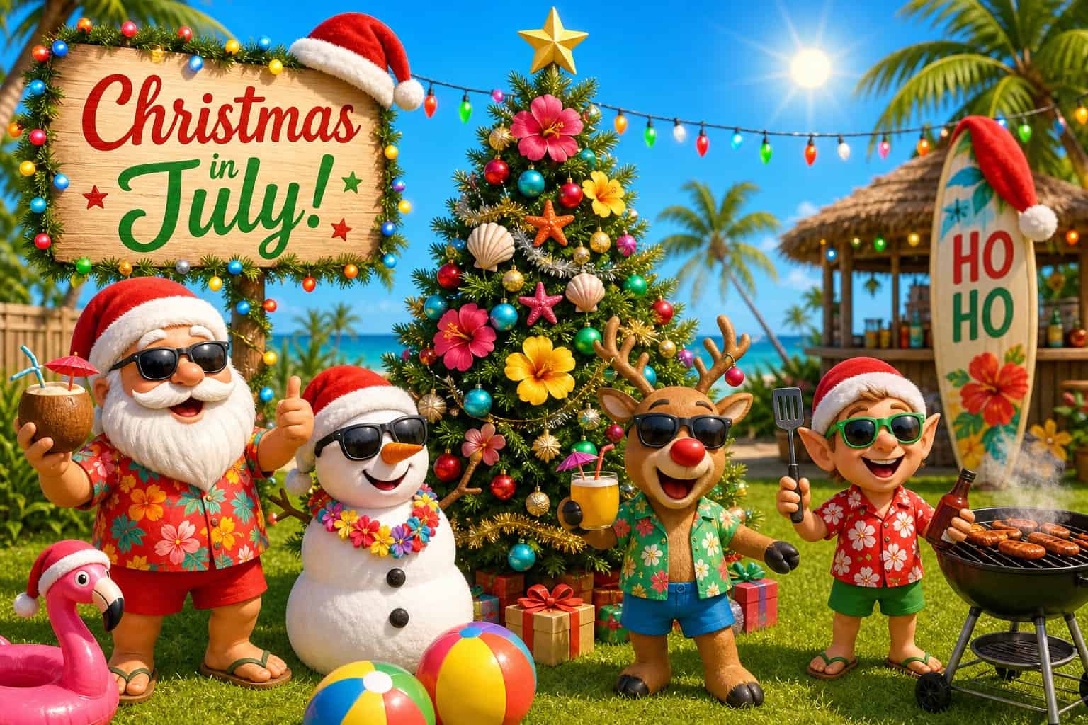 christmas in july