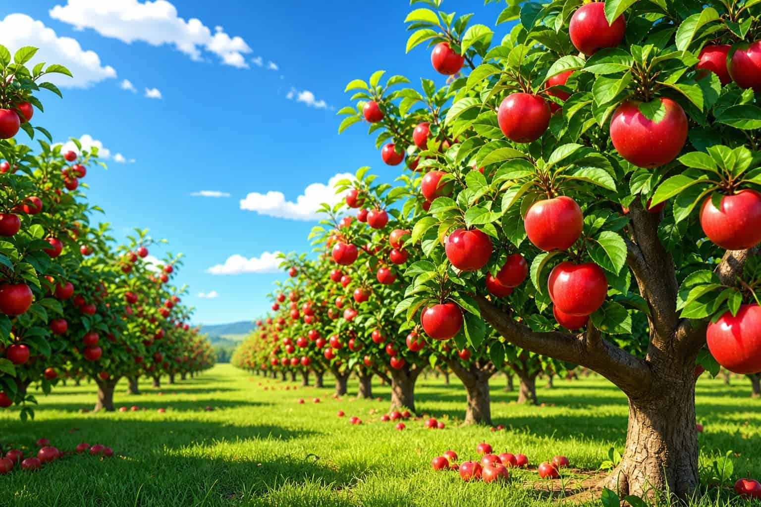 orchard coloring pages