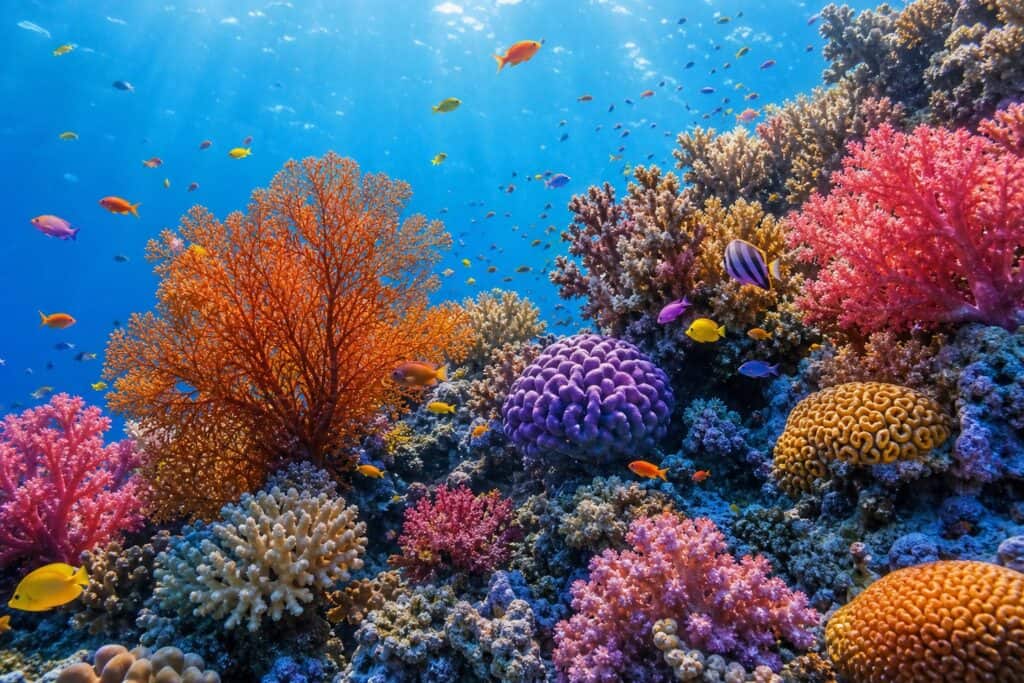 coral coloring pages