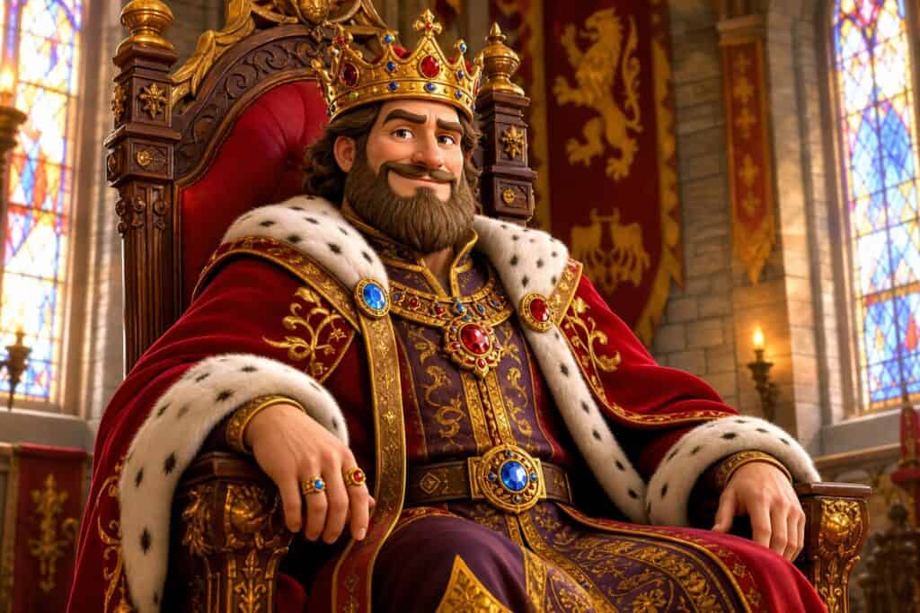 king coloring pages