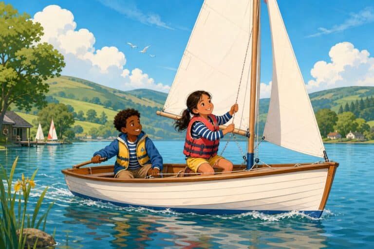 sailing coloring pages