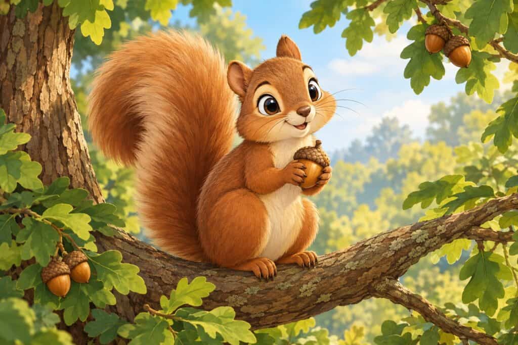 squirrel coloring pages