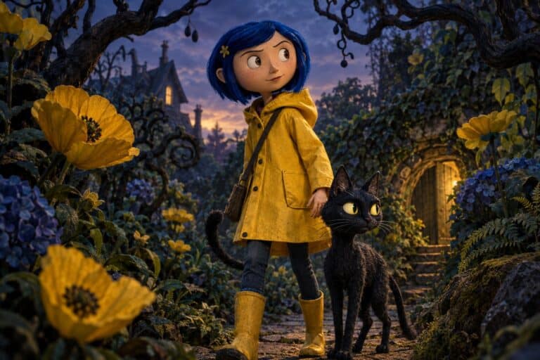 coraline coloring pages